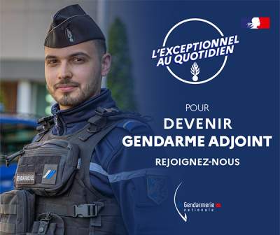 Vous avez entre 17 et 26 ans et vous souhaitez devenir Gendarme-adjoint sur le terrain ?