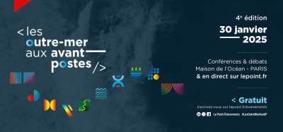 La 4e édition des Outre-mer aux avant-postes aura lieu   à la Maison de l’Océan, à Paris le jeudi 30 janvier 2025.