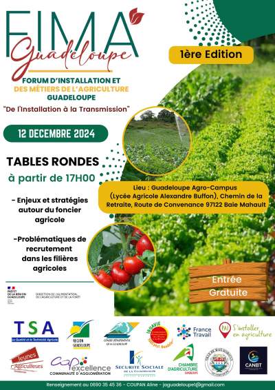 Forum de l&#039;installation et des métiers de l&#039;agriculture-Baie Mahault-12 décembre 2024